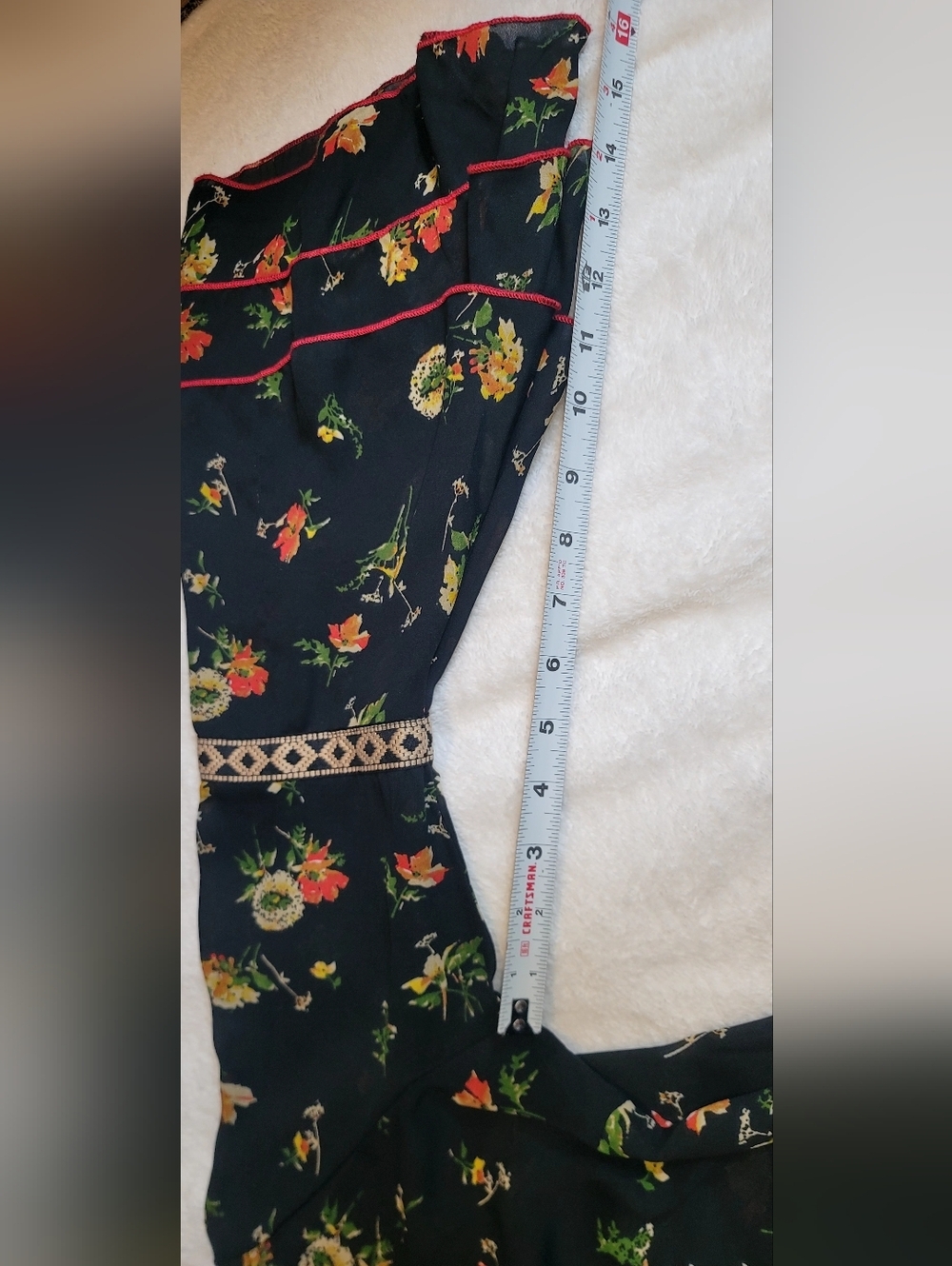 PANHANDLE SLIM Women's FLORAL PRINTED BLOUSE SZ S - Picture 9 of 10